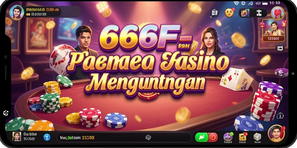 Gameplay menarik dan menyenangkan dalam aplikasi Kasino 666FF.