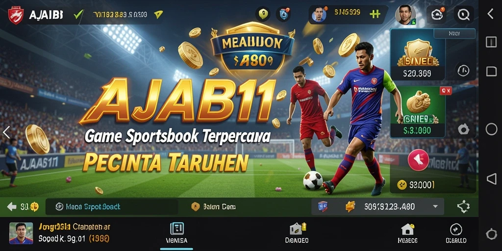 Tampilan antarmuka AJAIB11 yang menarik dan mudah digunakan.
