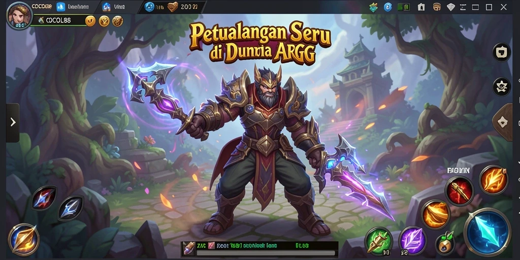 Gameplay seru COCOL88 dengan aksi pertarungan yang intens.