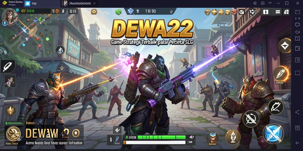 Tampilan gameplay mendebarkan di DEWA22 dengan strategi yang mendalam.