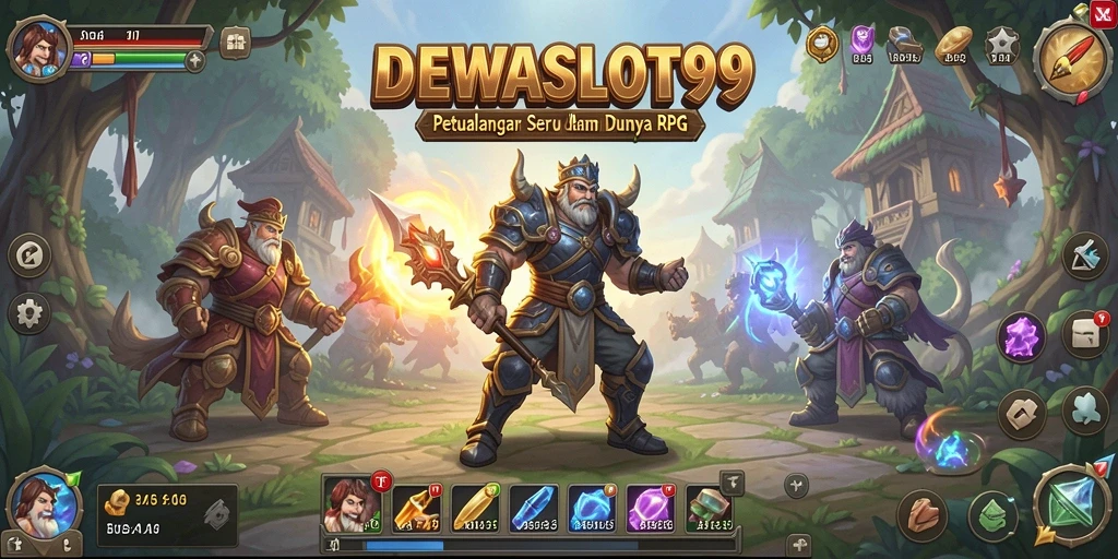 Gameplay seru DEWASLOT99 dengan petualangan epik dan karakter unik.