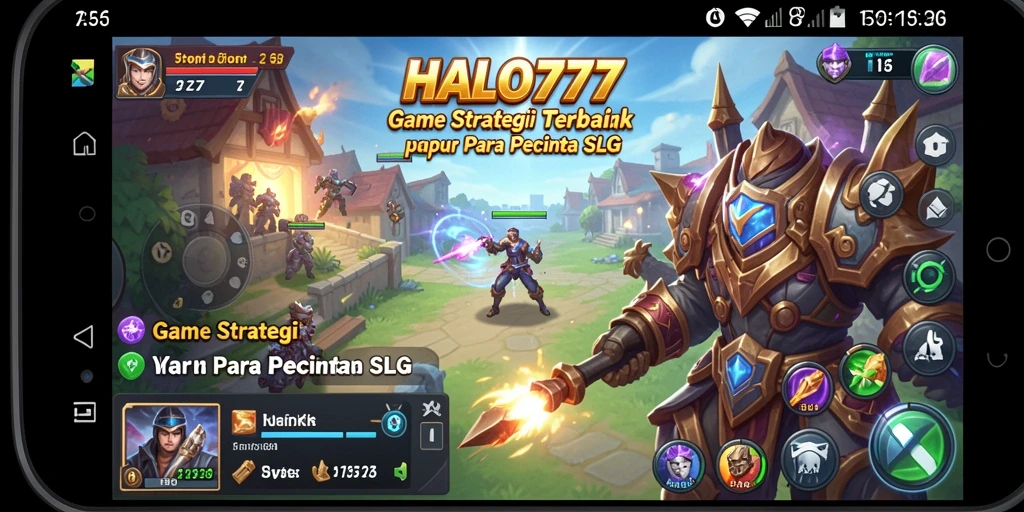 Tampilan gameplay seru dalam HALO777 dengan aksi SLG yang mendebarkan.