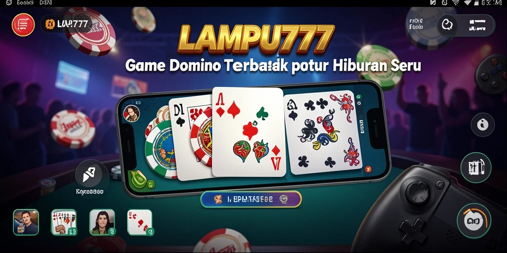 Tampilan utama LAMPU777 dalam gameplay Domino yang seru.