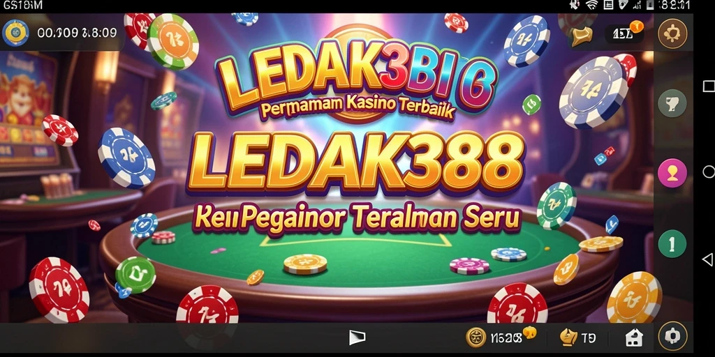 Tampilan menarik dari gameplay Kasino LEDAK388 yang seru.