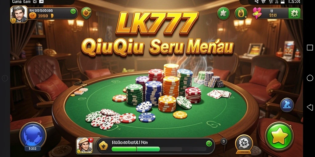 Tampilan gameplay QiuQiu yang menarik dan kompetitif.