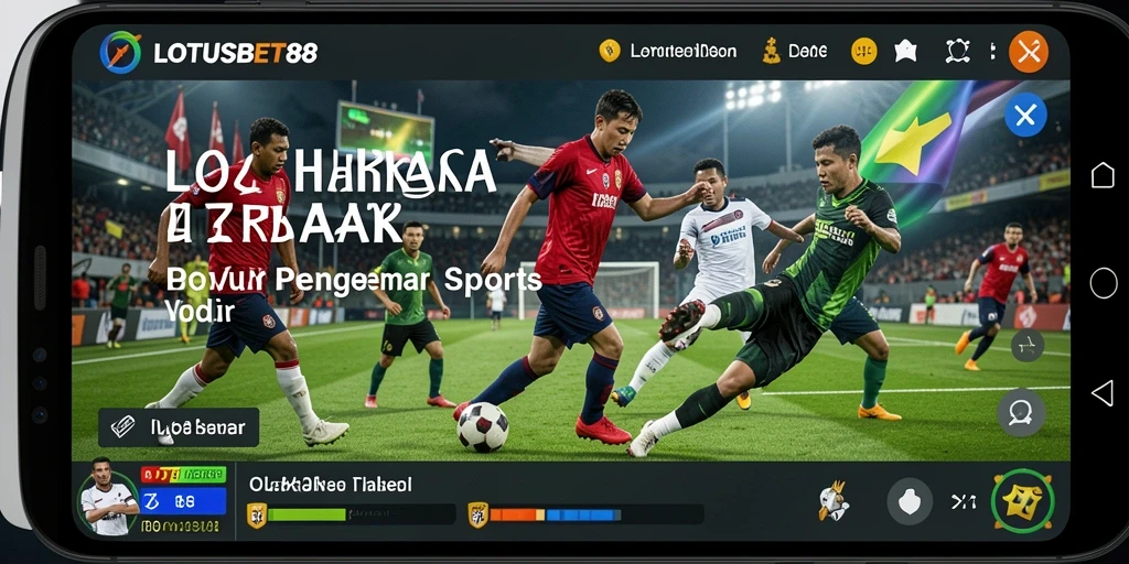 Tampilan gameplay LOTUSBET88 yang mendebarkan dan penuh aksi.