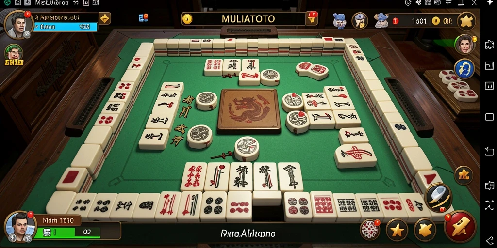 Gameplay seru MULIATOTO yang menampilkan keindahan Mahjong.