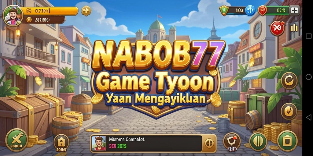 Tangkapan layar menunjukkan gameplay Tycoon yang seru dan strategis.